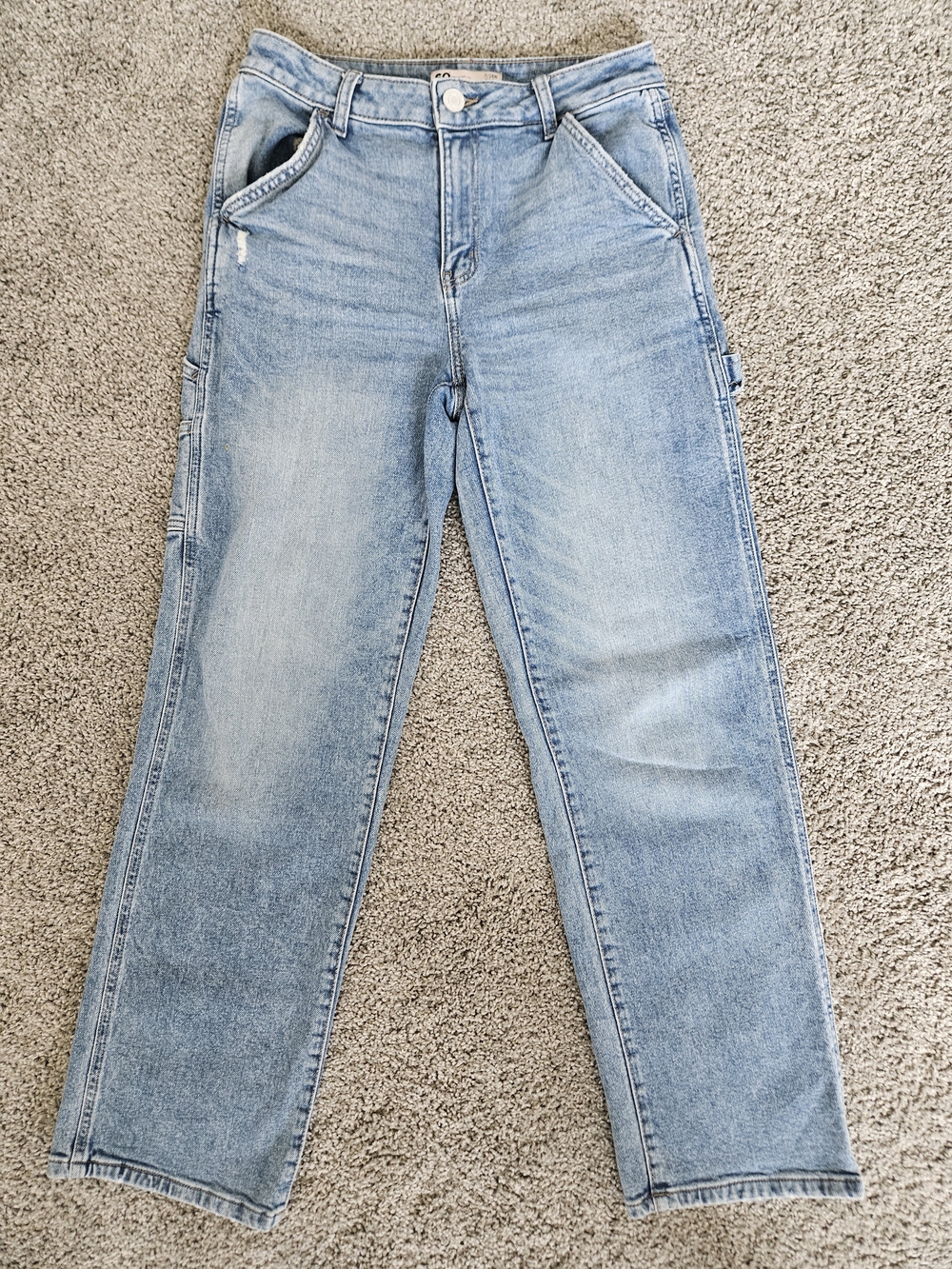 SO Light Blue High-Rise Carpenter Jeans